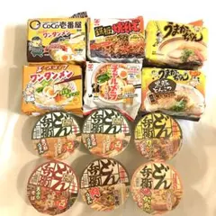 インスタント麺　まとめ売り　36食　うまかっちゃん　どん兵衛　チャルメラ