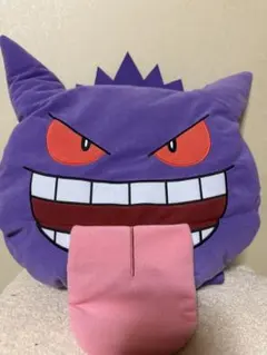 顔型ぬいぐるみリュック　ゲンガー　舌出し