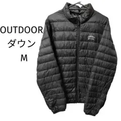 OUTDOOR アウトドアプロダクツ ダウンジャケット ウォッシャブル 黒 M