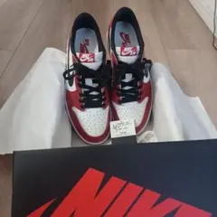 Nike Air Jordan 1 Low ホワイト/レッド/ブラック