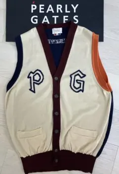 PEARLY GATES Vネックベスト