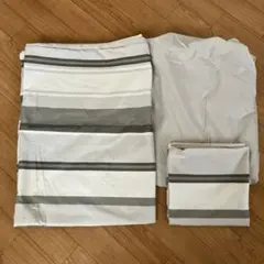 《ニトリ》　シングル カバーセット