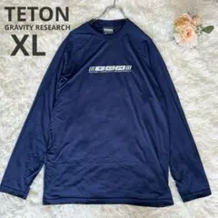 【TETON】アンダーシャツ スキー スノボー インナー USA ネイビー XL