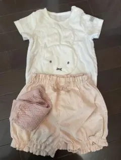 ミッフィー　ロンパース　かぼちゃパンツ　レッグウォーマー