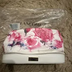 LANCOME 花柄ポーチ