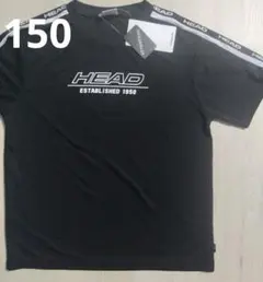 新品　150cm　HEAD　ヘッド　Tシャツ　半袖　黒のサムネイル