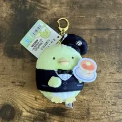すみっコぐらし 丸福珈琲 とかげ ぬいぐるみ マスコット 限定セット 丸福珈琲店×すみっコぐらし ぶらさげぬいぐるみ コックコート
