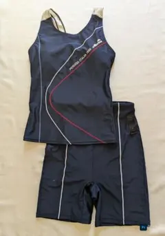 ellesse スポーツ用水着 タンクトップとショートパンツセット