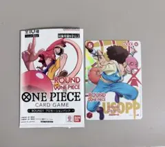ワンピースカードゲーム ウソップ ROUND1 プロモ ONE PIECE - メルカリ