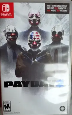 Switch PAYDAY 2 北米版ソフト 国内版switch2起動可能