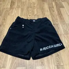 しまむら ショートパンツ140 ブラック