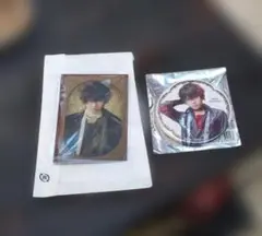 刀ミュ 肥前忠広祝玖寿 乱舞音曲祭 缶バッジ 坂龍飛騰ふぉとカードセット