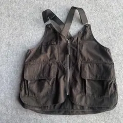 niko and ... ニコアンド　ベスト　ポケットベスト　ブラック