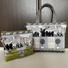 ♡ ガストリー　グラウンズで2個♡ハンドメイド　アレキサンダーヘンリー