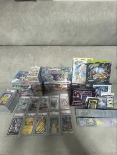 ポケカ引退品 まとめ売り メガカイリューMUR ピカチュウーSAR 未開封
