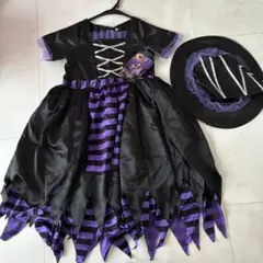 パープルウィッチ　魔女　仮装　ハロウィン　女の子 130