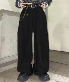 グリッター加工スラックス