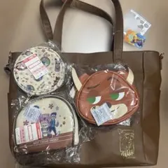 ズートピア　しまむら　トートバッグ　4点セット