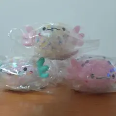 ウーパールーパー　3こセット