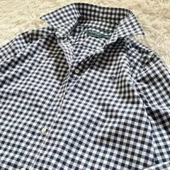 【美品】LAUREN RALPH LAUREN ギンガムチェックシャツ M相当