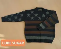 キューブシュガー ニット