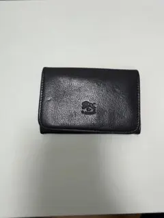 イルビゾンテ　ネイビー レザー 名刺入れ