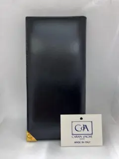 カランダッシュ　メンズ　ウォレット　ブラック長財布　二つ折り
