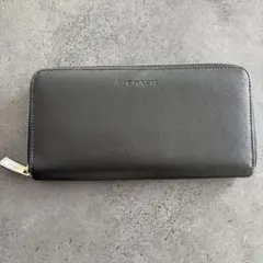 COACH ブラック レザー 長財布