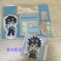 呪術廻戦 まるくじ Aloha vibes 伏黒恵　アクリルスタンド・ステッカー