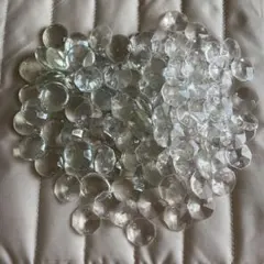 クリアビーズセット(ガラス、プラスチック)