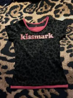 トップス kissmark 半袖Tシャツ ハート柄 140 平成ギャル y2kのサムネイル