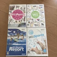 Wiiソフト4本セット
