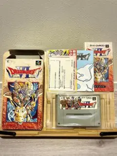 完品 ドラゴンクエスト6 スーパーファミコン ハガキ&地図付