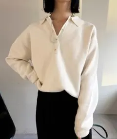 SHENERY ラガーニットポロ