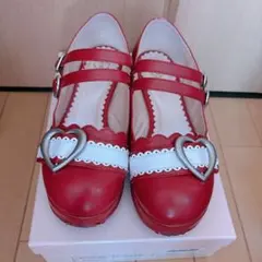 BABY ハートバックルシューズ　エンジ　L BABY,THE STARS SHINE BRIGHT ハートバックルシューズ - BELSEL ウェブ