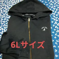 KANGOL SPORT ブラック フルジップパーカー