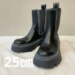 厚底 ブーツ・革靴