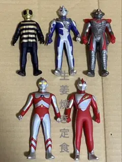 ウルトラマン　怪獣　ソフビ　5体　セット