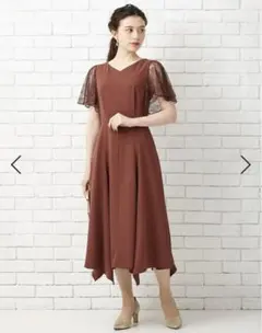 【即日発送】AIMER 結婚式お呼ばれドレス　パーティドレス　ロング