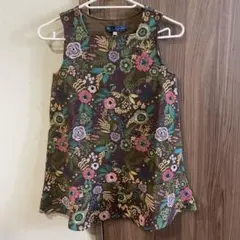 【新品タグ付き】RIO レトロ風ジャンスカ　120