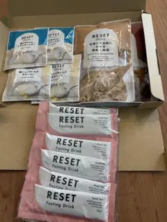 RESET box ファスティングセット おかゆ スープ ドリンク - メルカリ