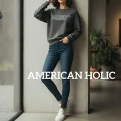 アメリカン ホリック ビッグシルエット ロゴスウェット Lサイズ