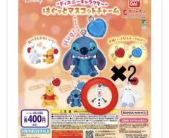 “ディズニーキャラクター” はぐっとマスコットチャーム　オラフ　2個セット