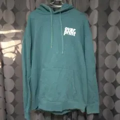 over print パーカー　バックプリント　なえなの　古塔つみ Lサイズ