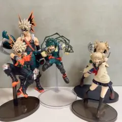 ヒロアカ フィギュア トガヒミコ 緑谷出久 爆豪勝己