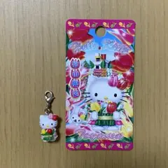 ★レア　ハローキティ　ぬいぐるみ　チューリップ　富山　ご当地　マスコット サンリオ - ご当地キティ 富山限定 チューリップの通販 by