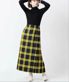 クリーニング済みO'NEIL OF DUBLIN ウール100% ロング83cm