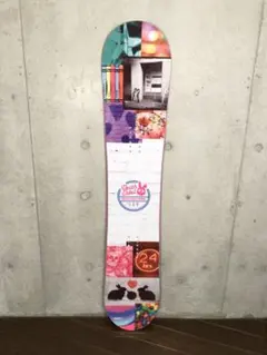 スノボー板ダブルキャンバー