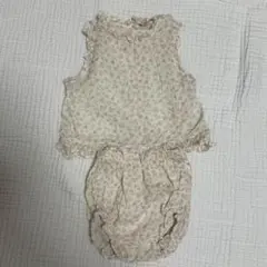 mini beige 花柄セットアップ 18mのサムネイル