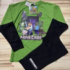 Minecraft パジャマセット 薄手長袖　マイクラ　部屋着